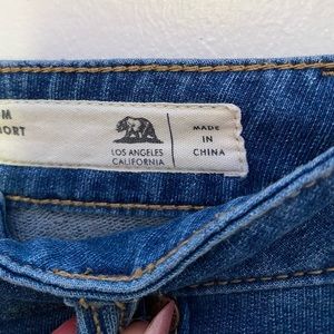 High waisted shorts